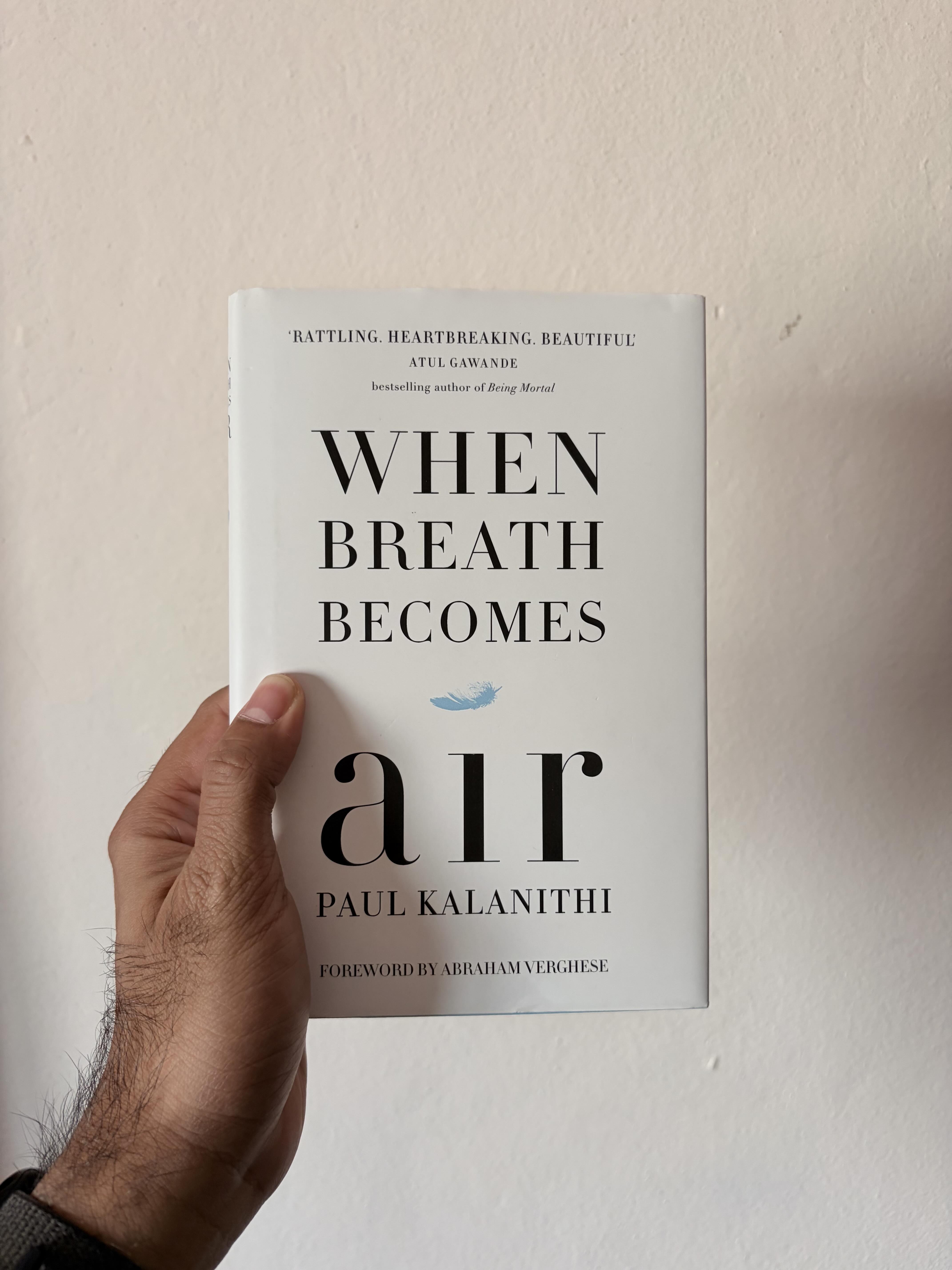 Cover of When Breath Becomes Air by Paul Kalanithi